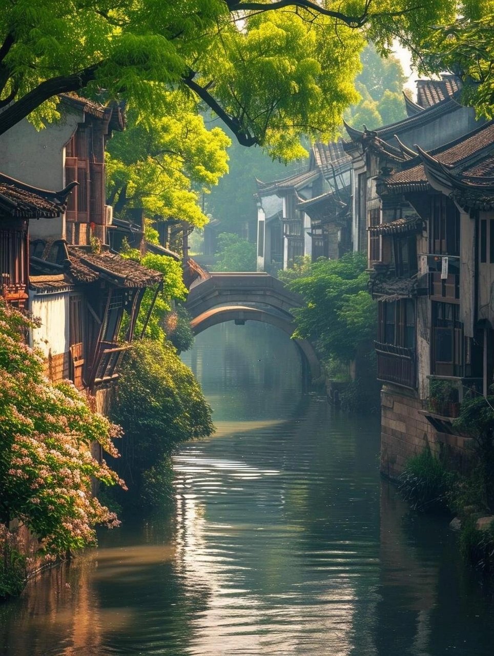 江南古镇:小桥流水人家,风景如诗如画!