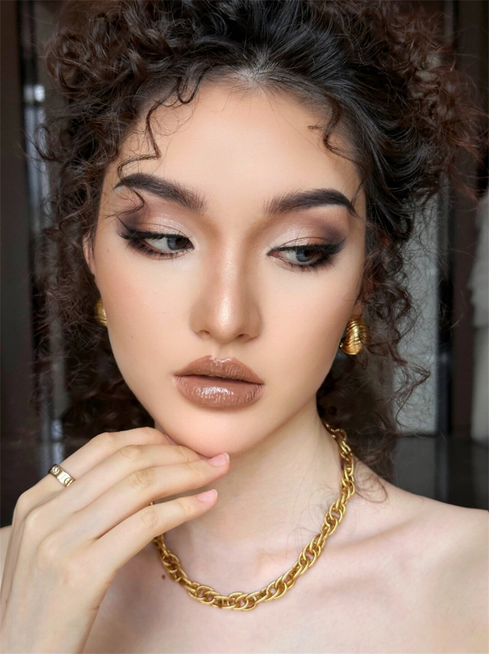 00后喜欢的化妆课堂  哎呀,我这个超酷的欧美妆,简直是太有型了!