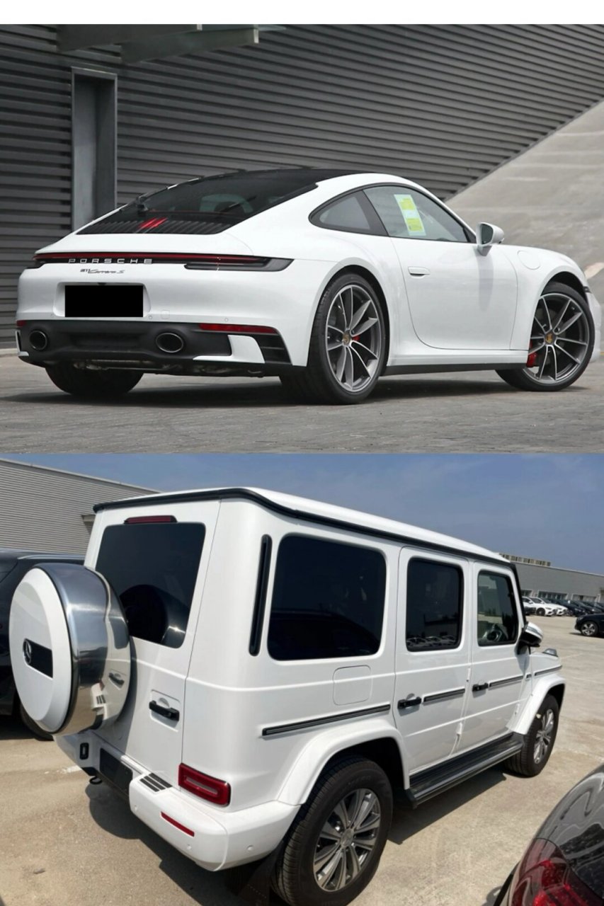 保时捷-911 卡雷拉spk奔驰g350  当你面对保时捷 911 卡雷拉s 和奔驰