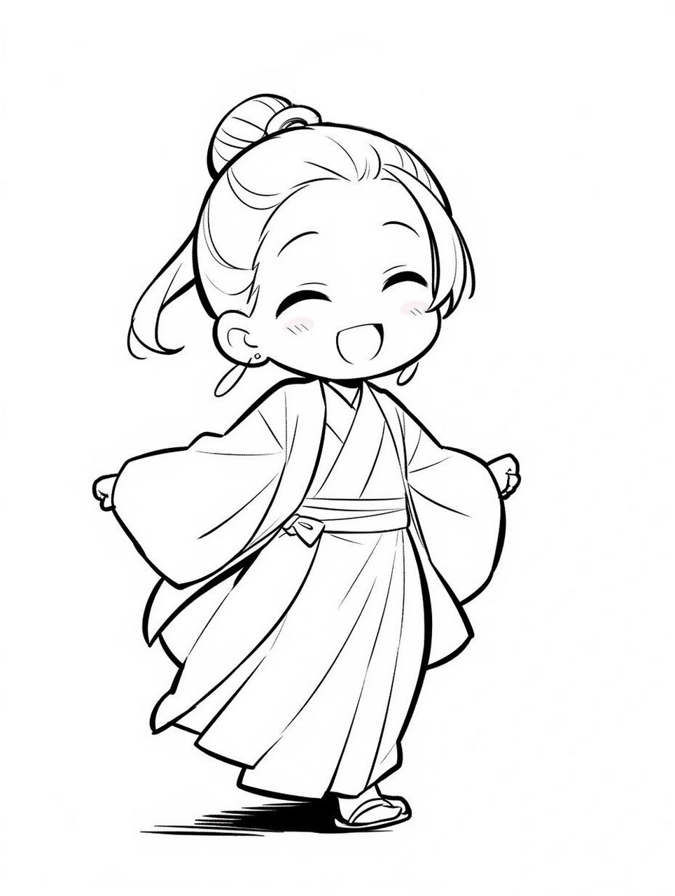 古风q版人物  太可爱了吧!