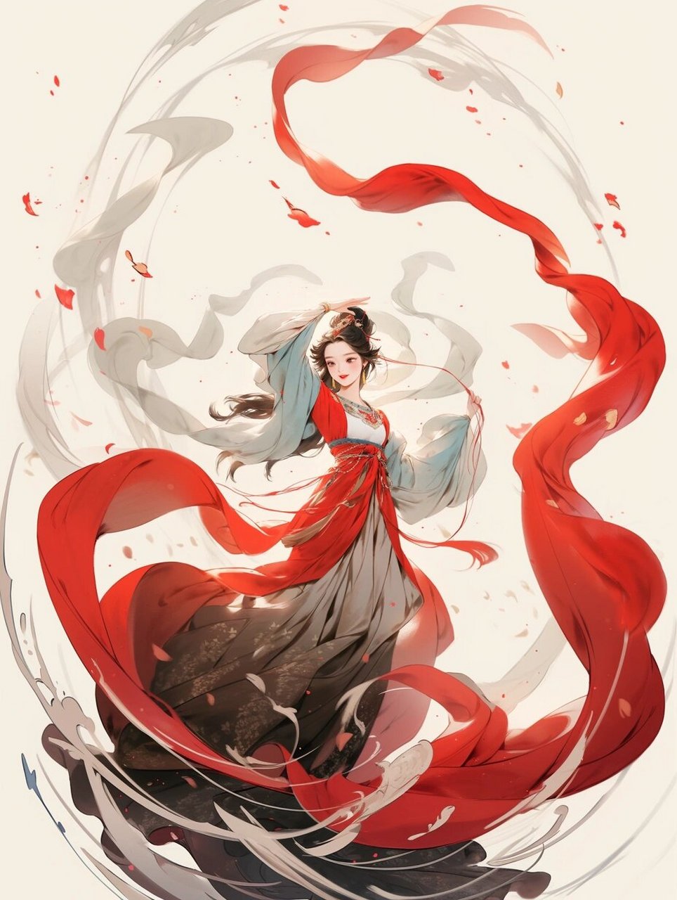 瑶池仙子,凤舞霓裳  这霓裳舞真是美极了!