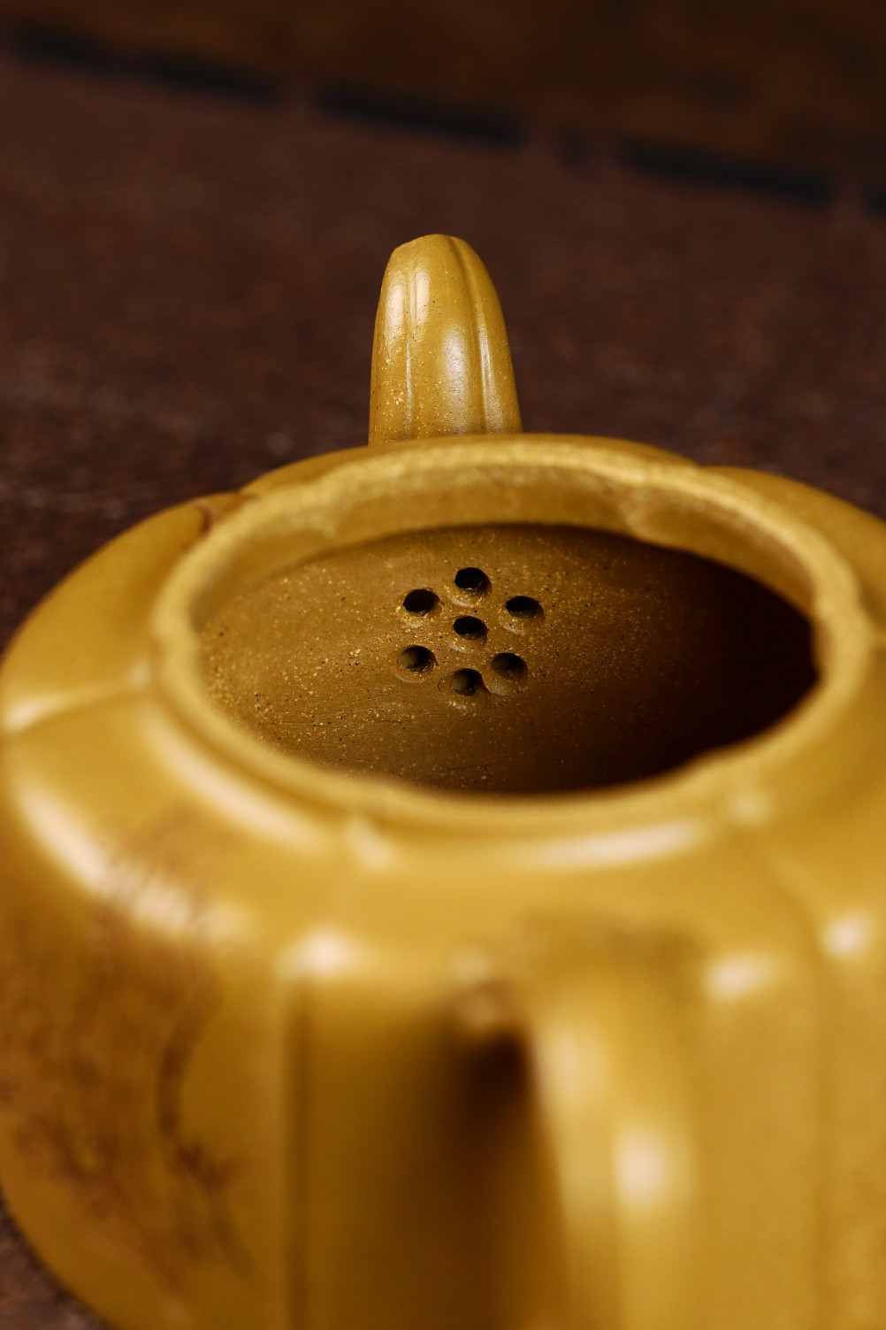 精品紫砂壶梅花周盘