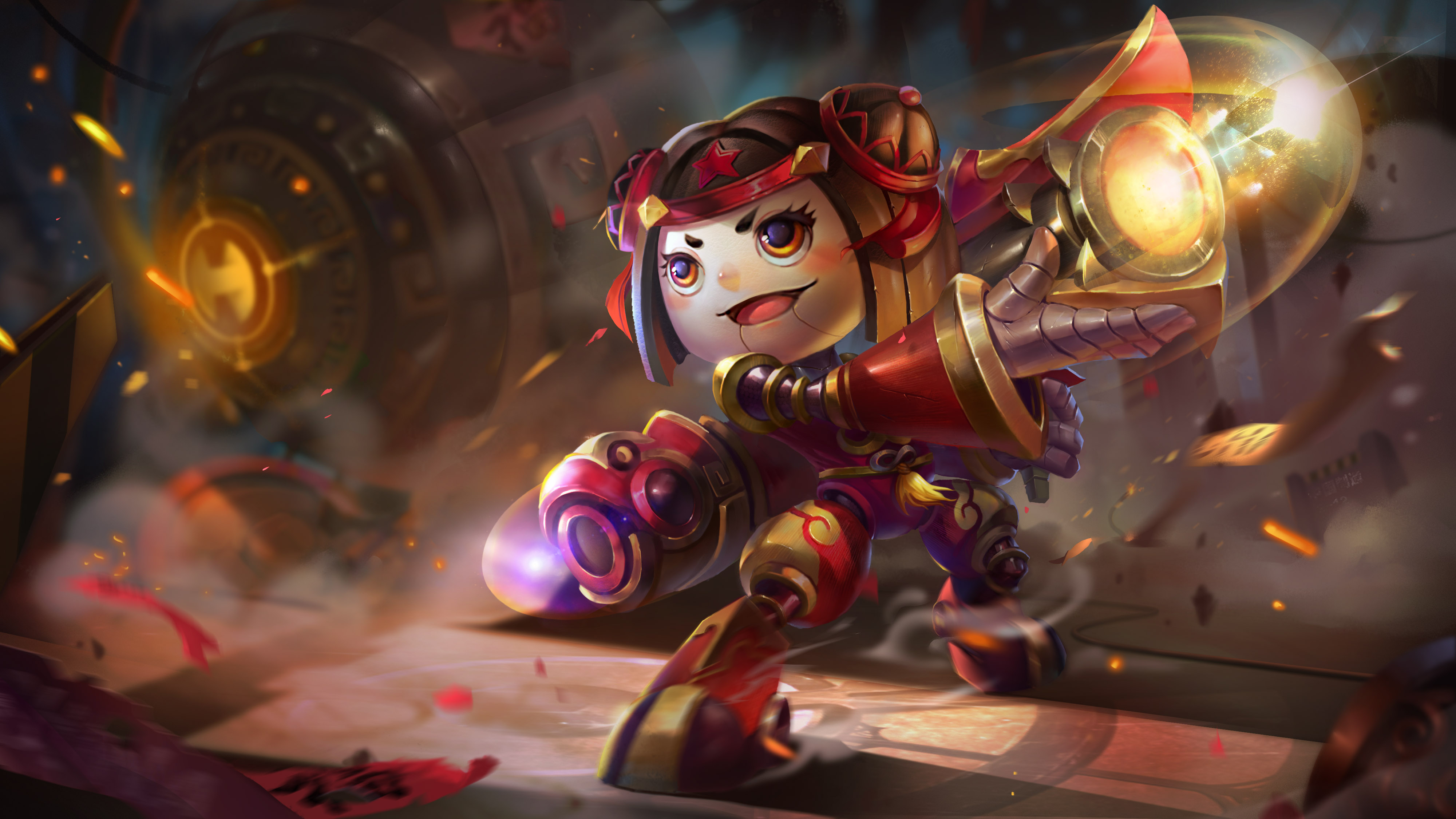 王者荣耀高清精选壁纸头像|鲁班高清唯美壁纸头像