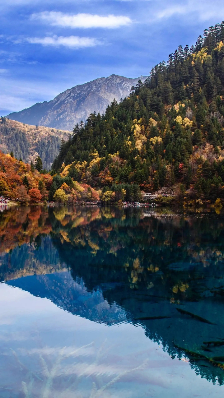 高山大海真实图片