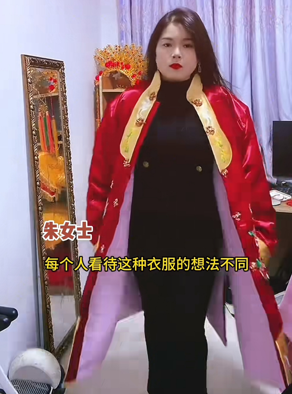 90后女生做寿衣模特图片