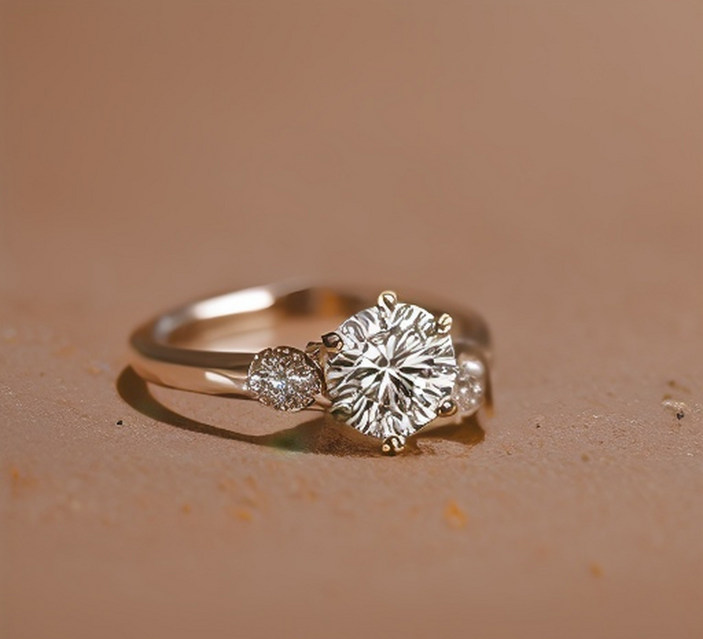 钻戒的寓意非常丰富,它代表着爱情,承诺和永恒.