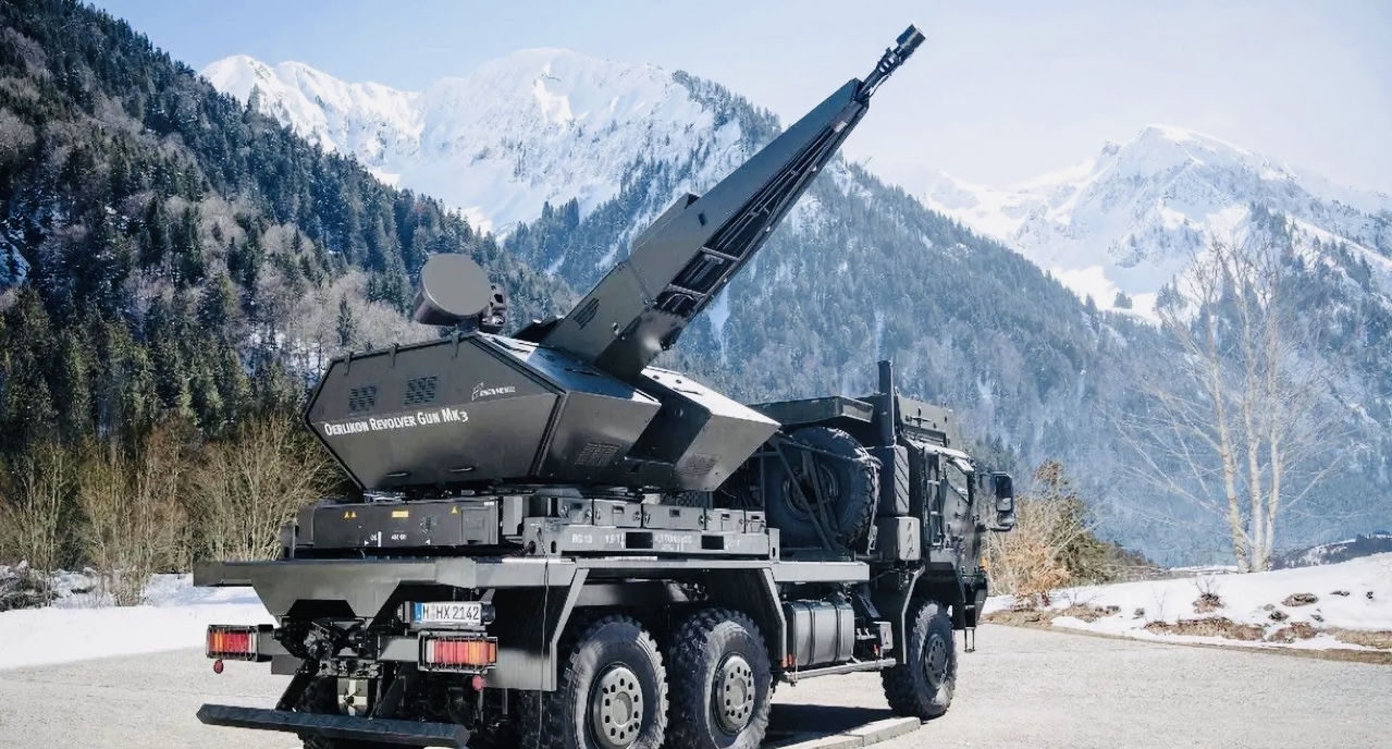 莱茵金属的skynex高射炮成为军事领域的焦点!