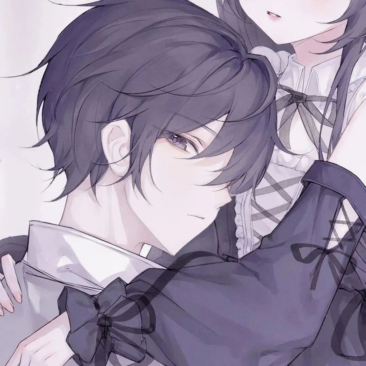 动漫情头&超甜情侣ins风