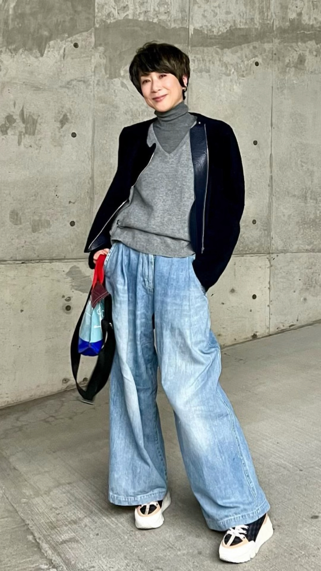 日系60黑田知永子时尚穿搭