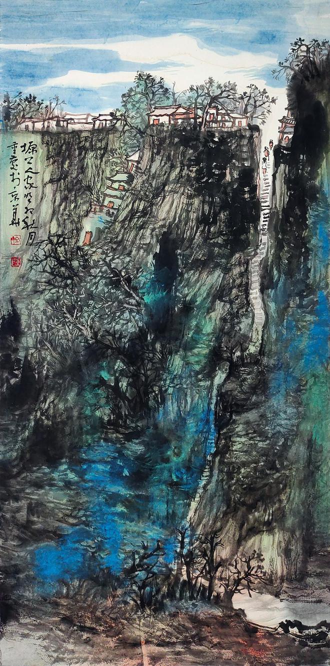 画家宋重庆:浑厚沉郁,绘尽山水画卷