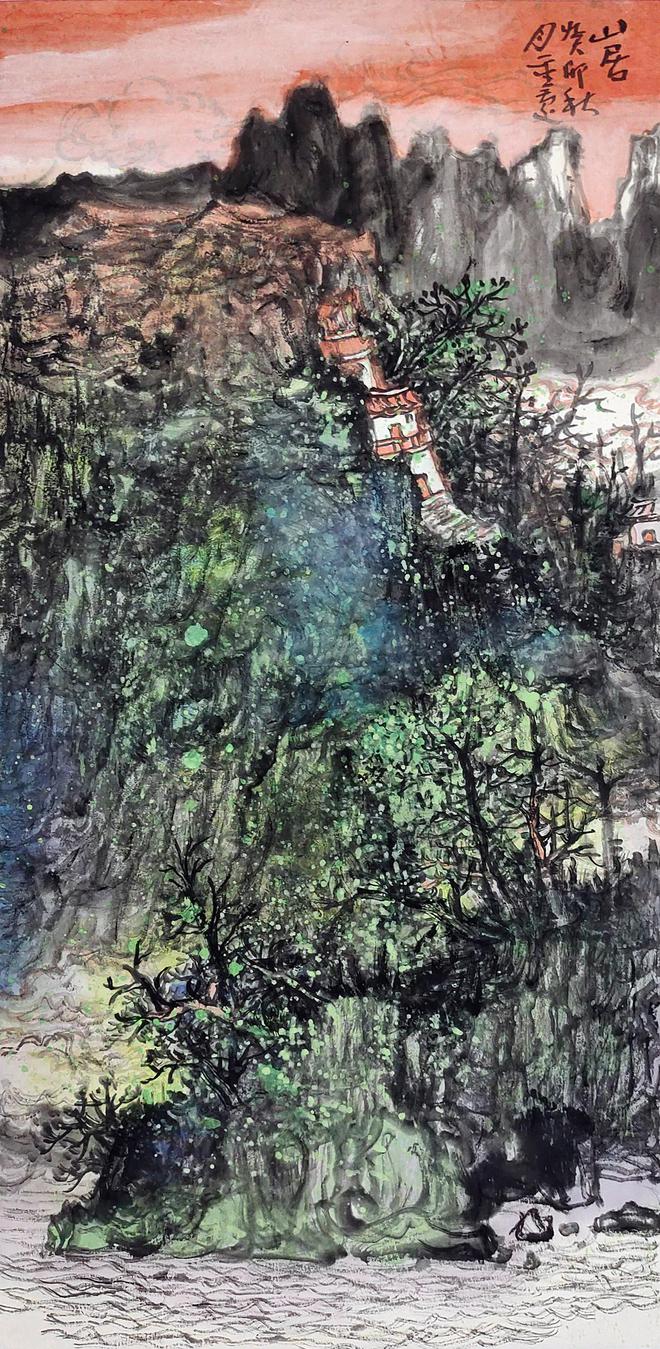 画家宋重庆:浑厚沉郁,绘尽山水画卷