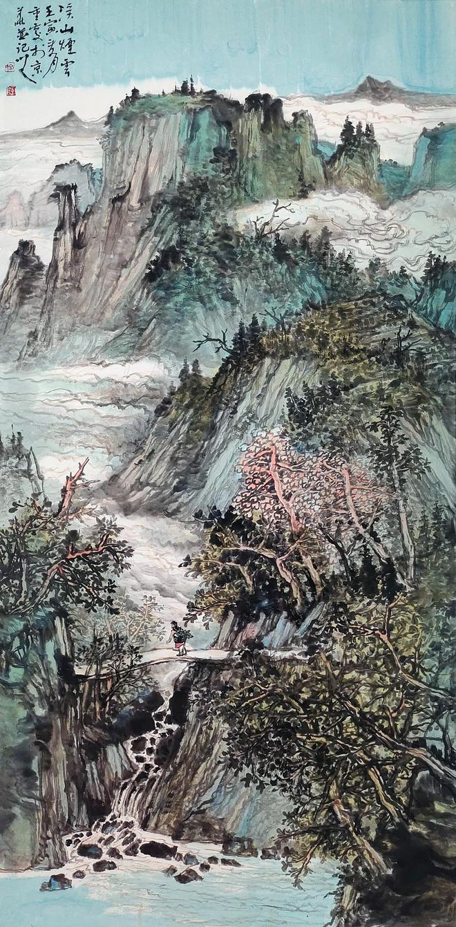 画家宋重庆:浑厚沉郁,绘尽山水画卷