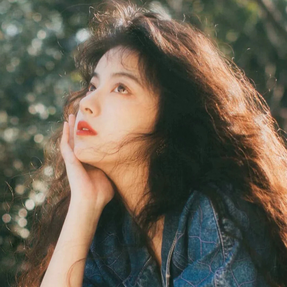 怀旧复古港风女生头像 满地都是六便士,唯你是我白月光