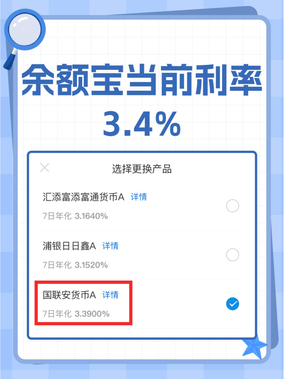 余额宝利率3.4%,这样存收益惊呆我了!