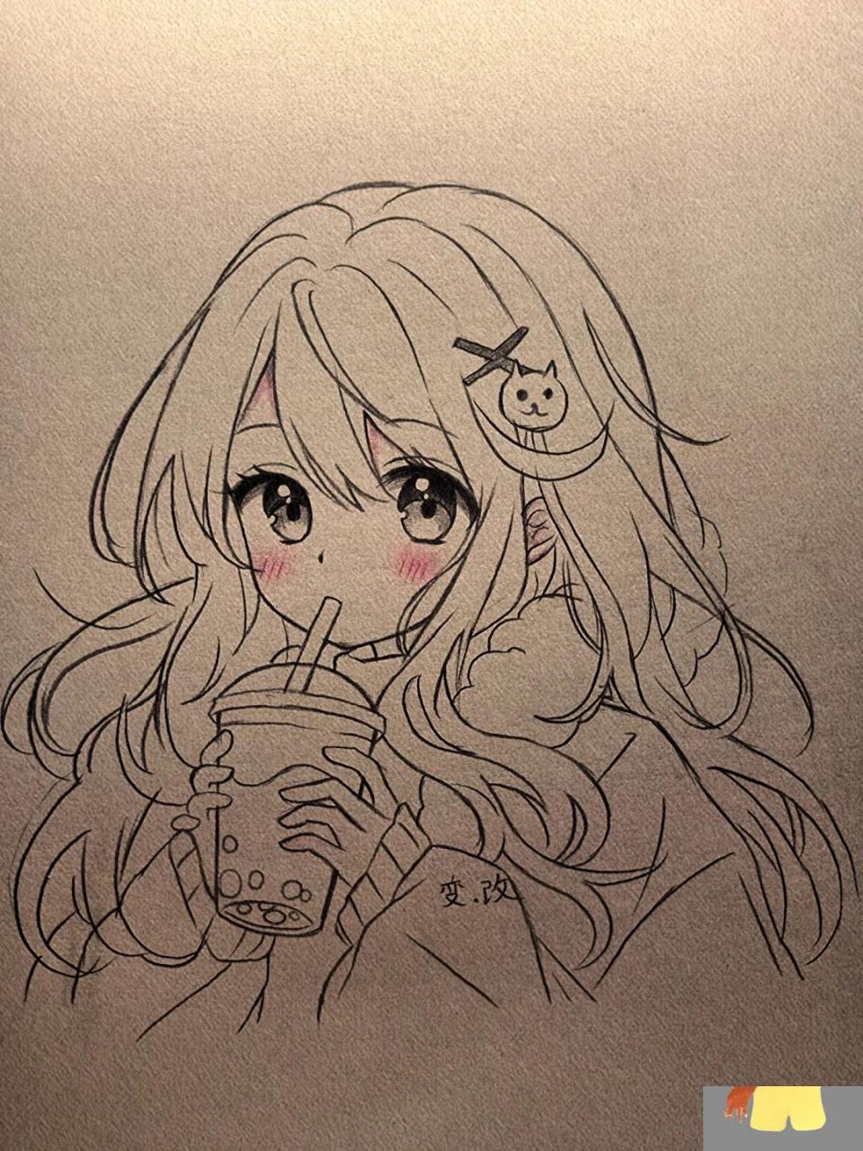 绘画过程图 你画的好,你画