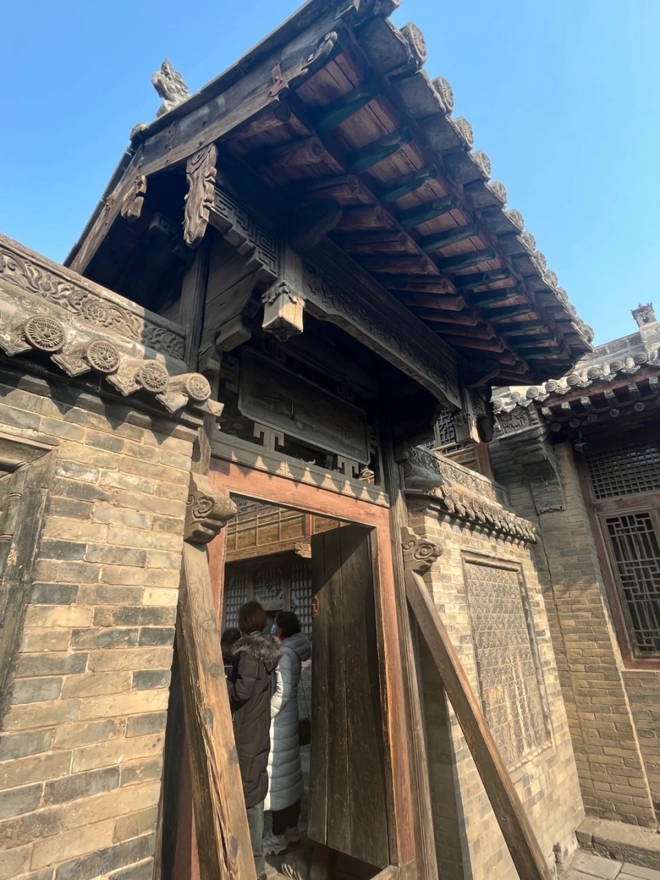 王家大院 #王家大院# #山西古建筑#  王家大院位于山西省灵石县城东12