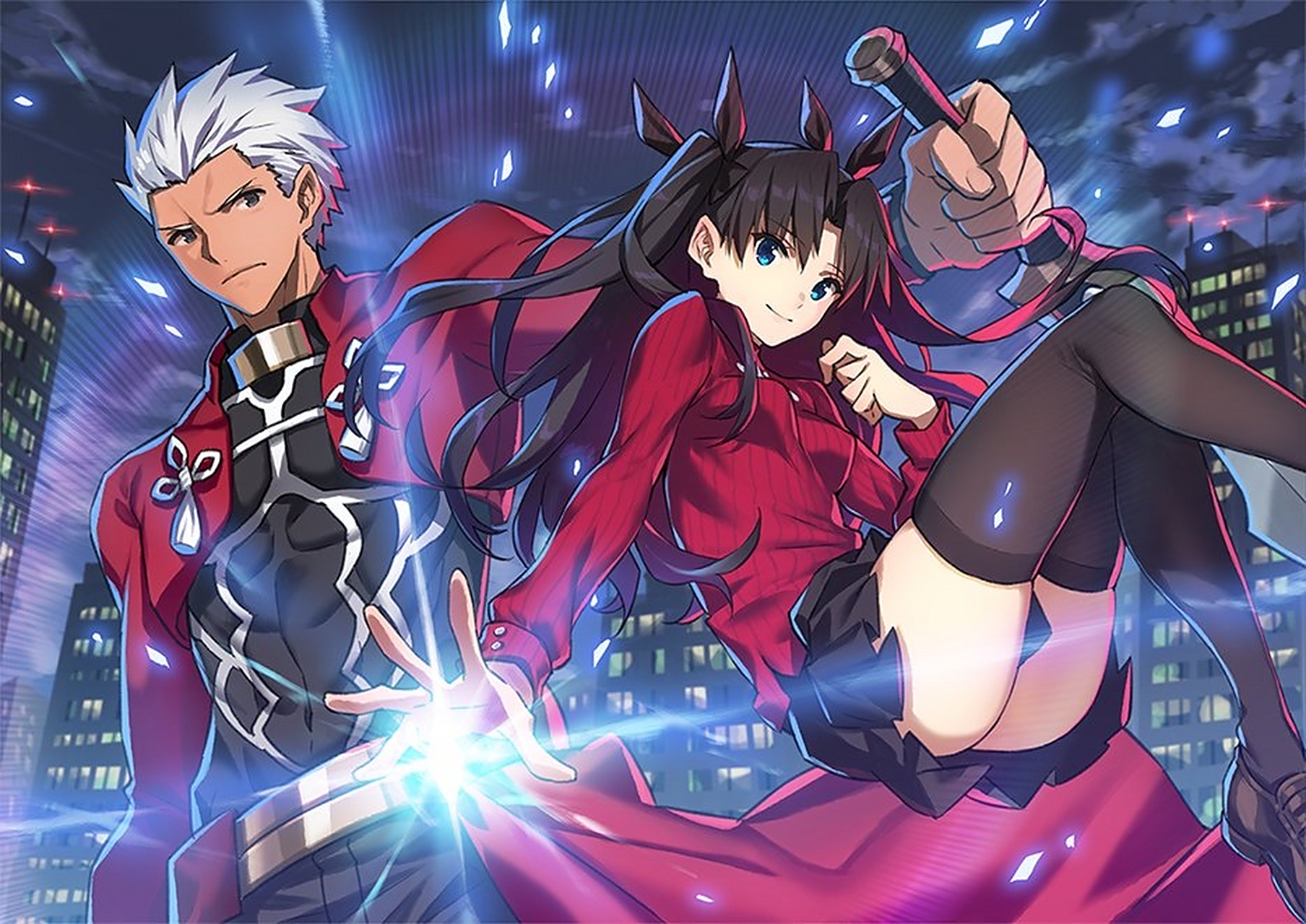 优秀的画师往往都拥有很强烈的个人风格,斉藤将嗣画的这张红a和远坂凛