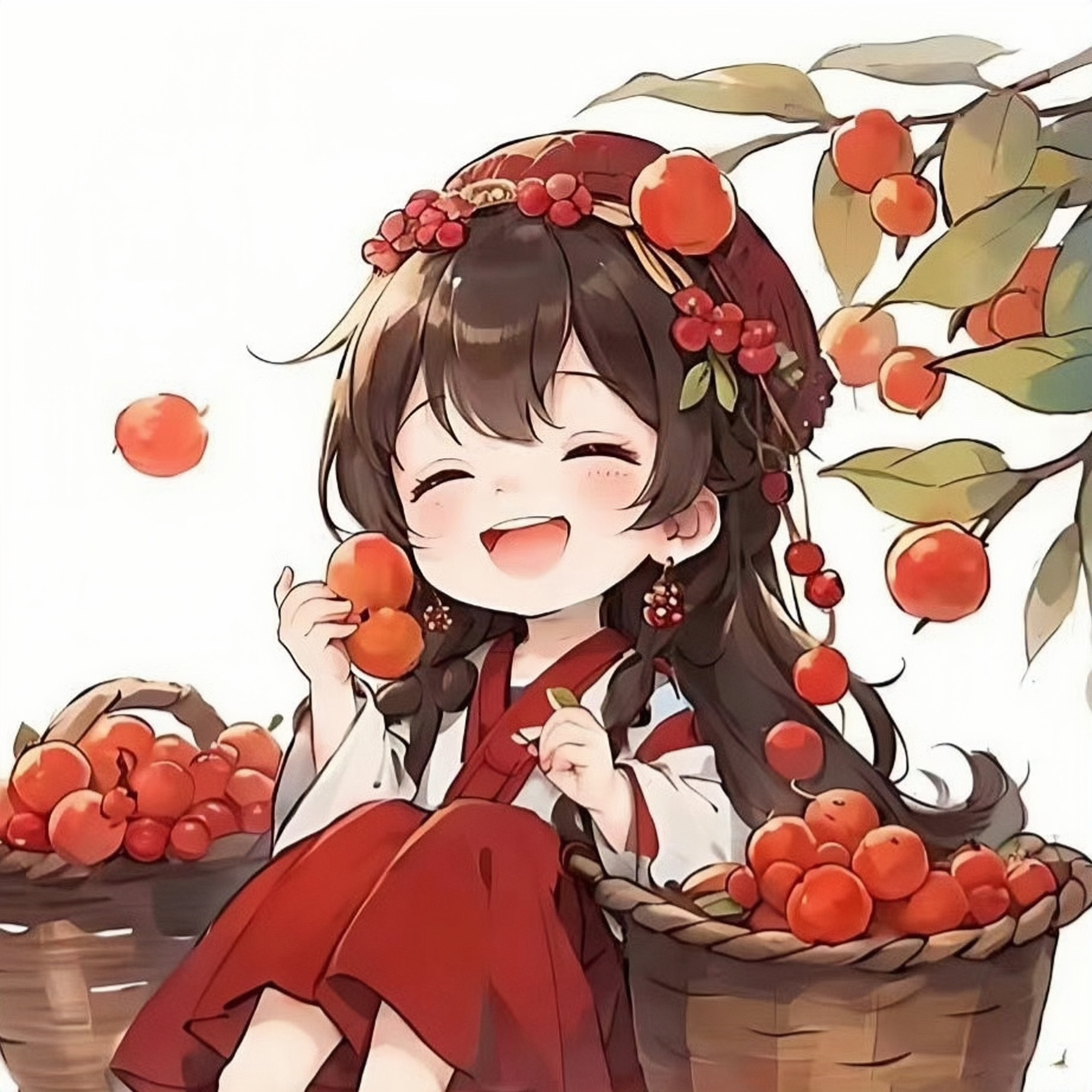 水果系女生头像 /·