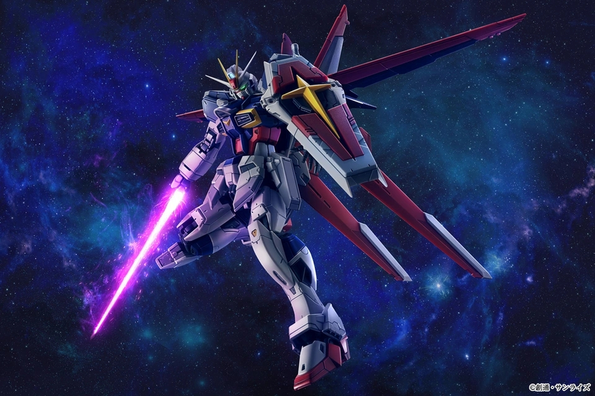 模型欣赏:机动战士高达seed freedom rg 脉冲高达 spec ii,终战由露娜