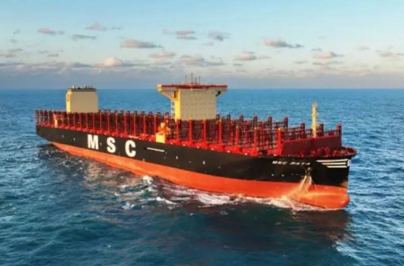 msc aurora号成为首艘以16米吃水抵达安特卫普的集装箱船,这是从之