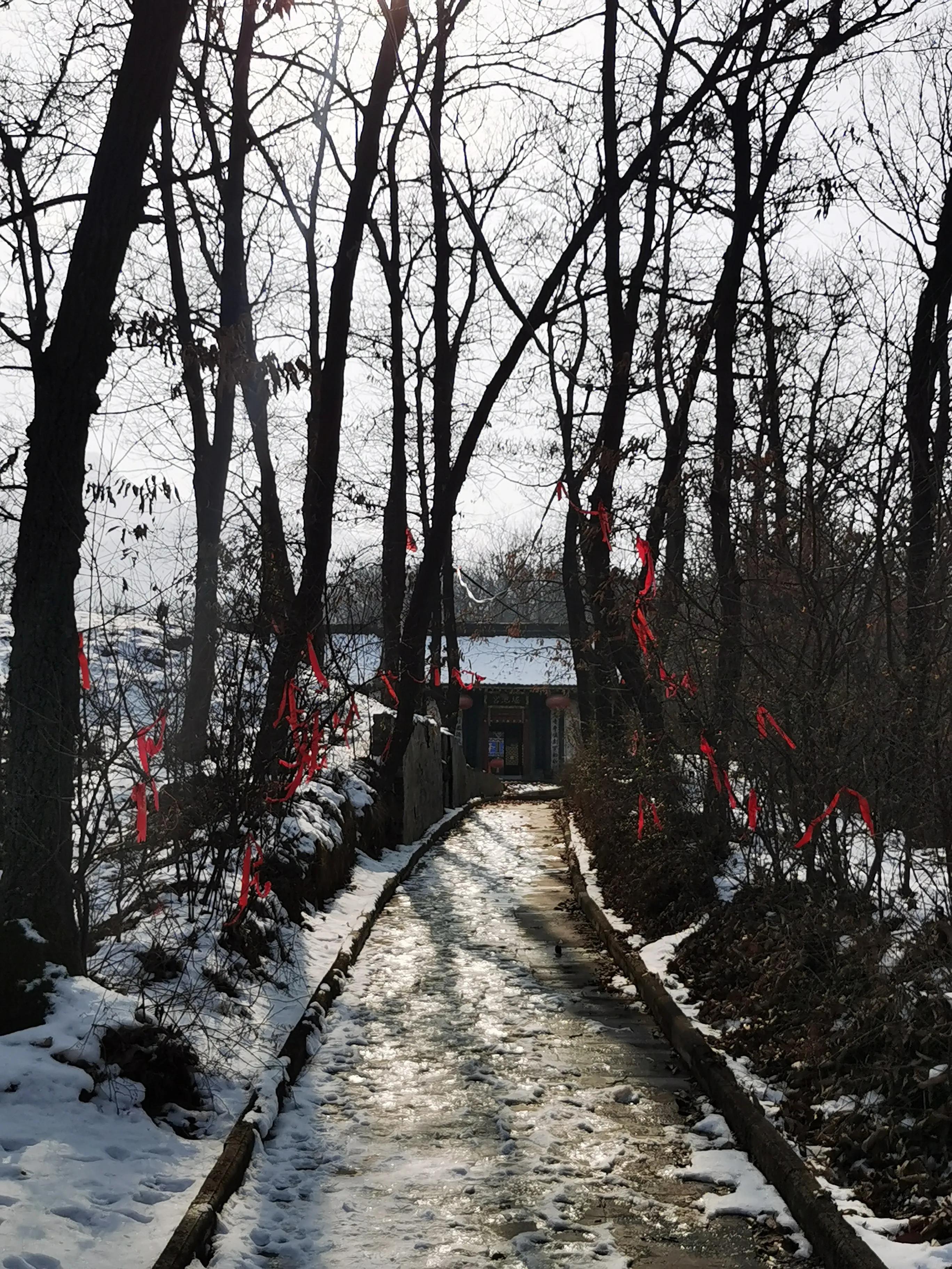 鄠邑清凉山,号称小楼观,我从旁边过得次数都记不清了,甚至还从五凤村