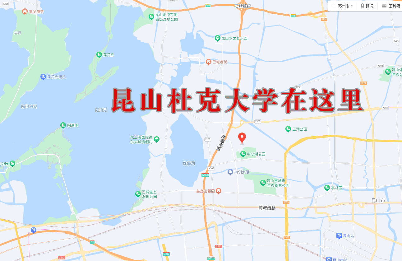 杜克大学地图图片