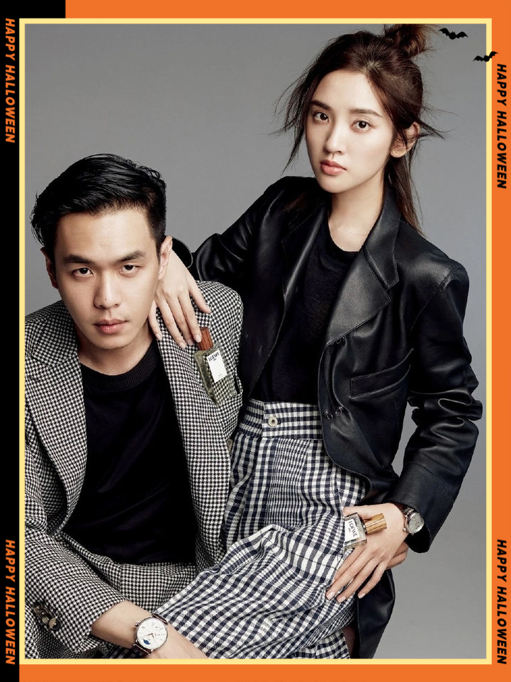 我最喜欢的是张若昀和唐艺昕这一对,他们手牵手走上舞台的样子简直