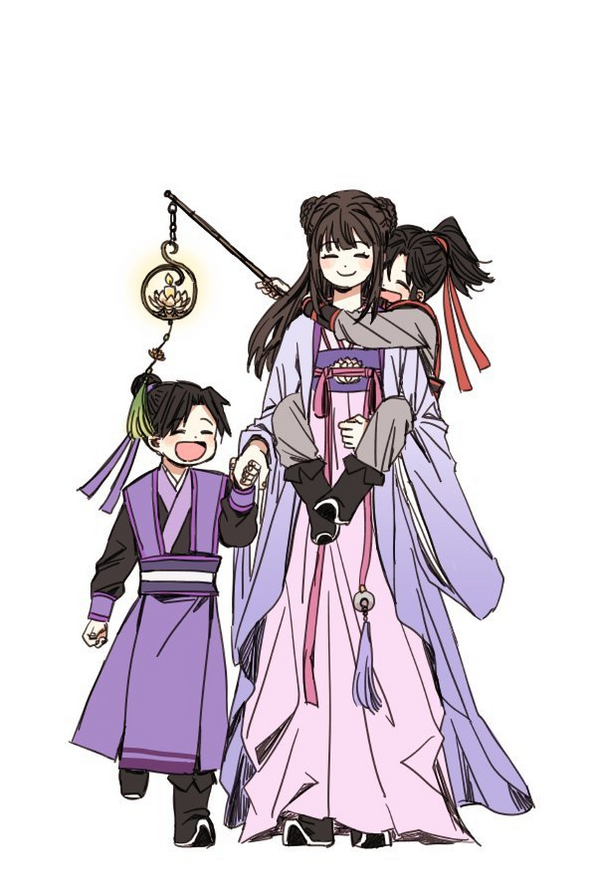 魔道祖师小朋友组图片