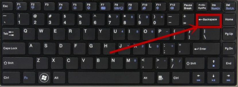 空格键删除，空格键删除字怎么取消