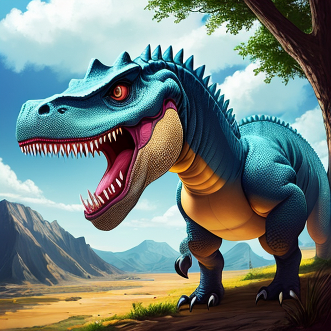 赛#  易碎双腔龙是一种体型巨大的恐龙,它是已知最大的史前恐龙之一