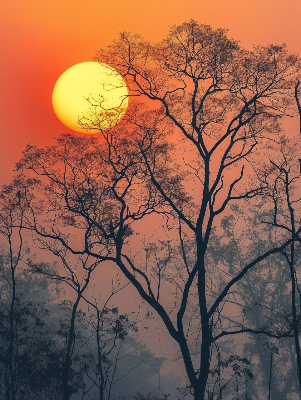 这样的夕阳风景构图你们喜欢吗?#旅行# #旅游# #旅拍