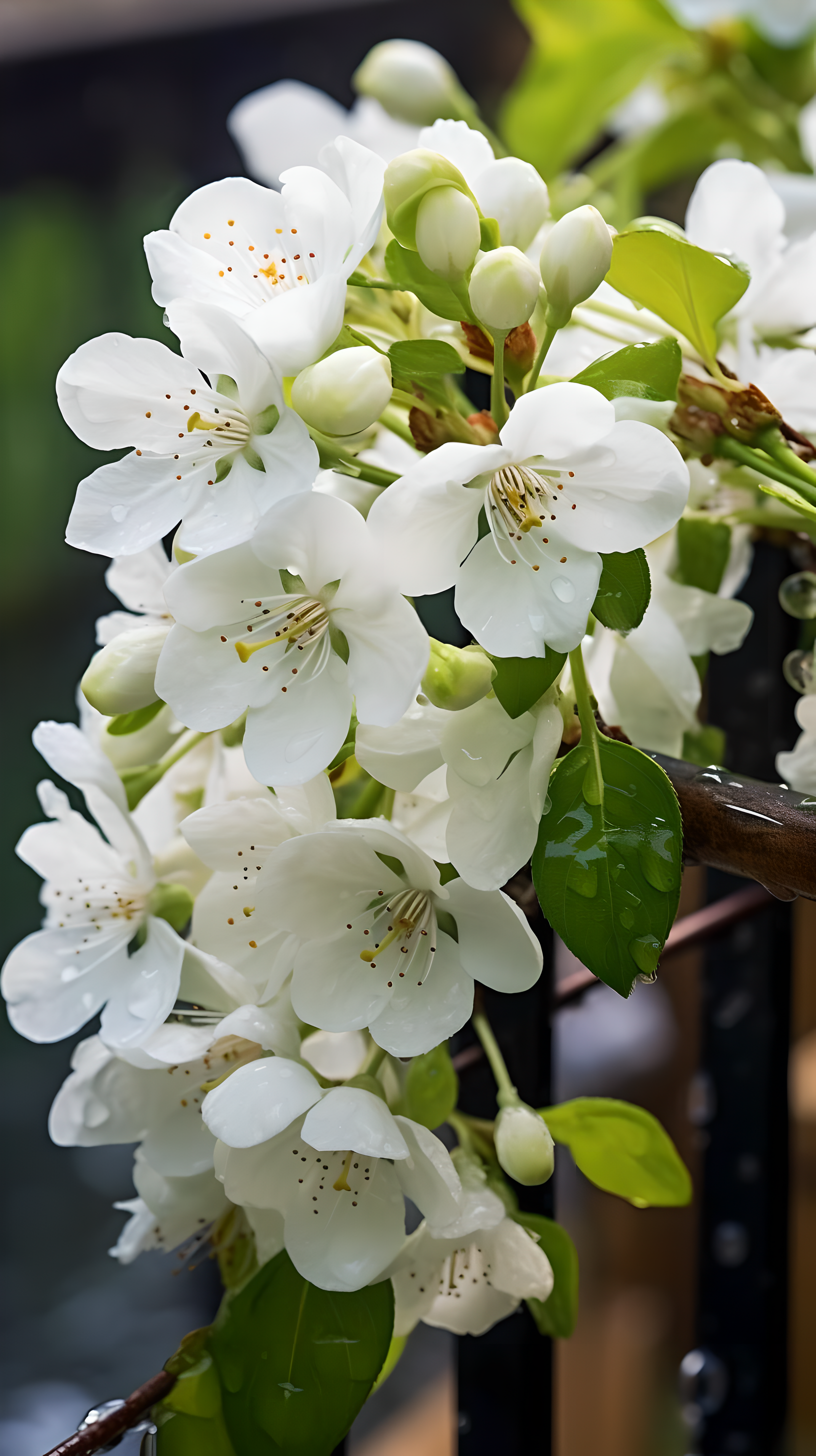 它也可以象征恋人之间纯真的爱情,这种爱情如同梨花一般神圣洁白.