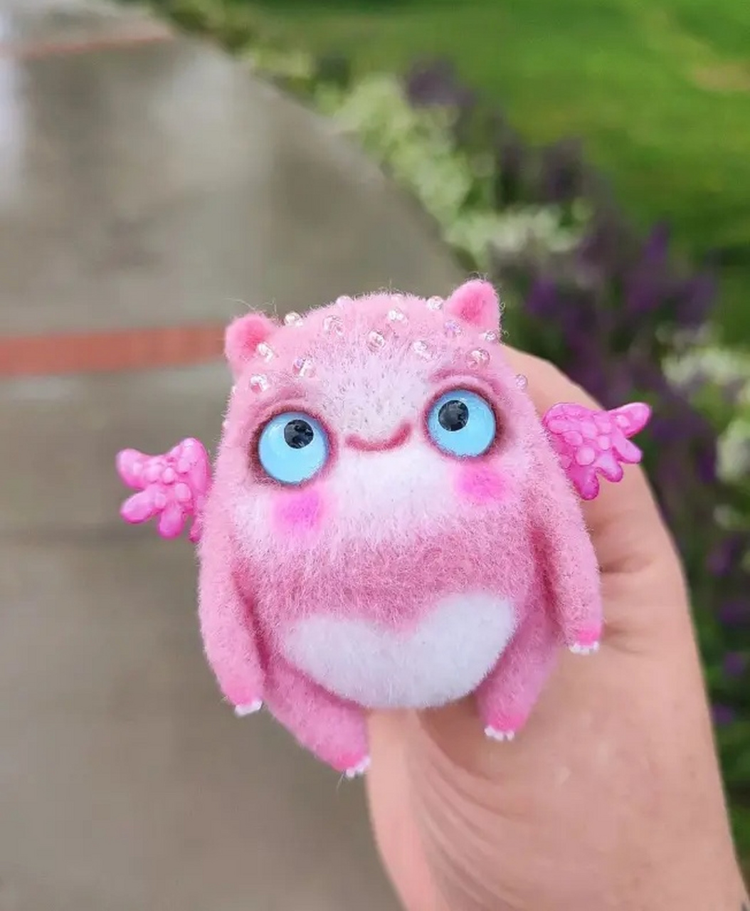 艺术家soloveva felt羊毛毡玩偶欣赏,以她独特的手法创作出一系列奇