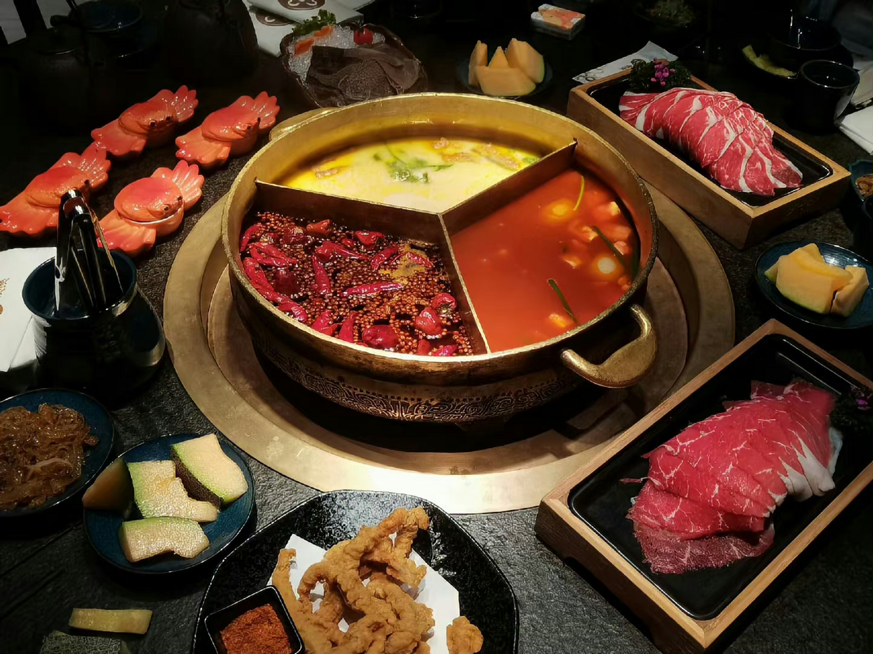 火锅的多种造型