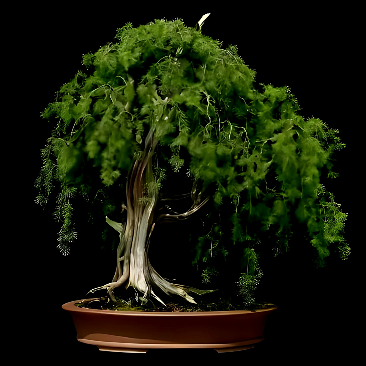 接下来,我们就来聊聊盆景栽培-绒针柏的生物习性,观赏价值,栽