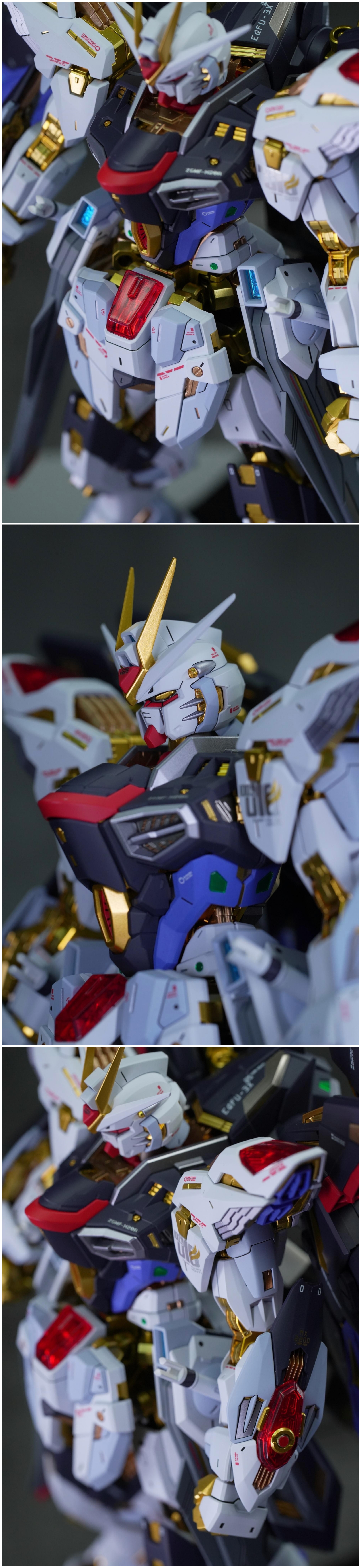 模型欣赏:机动战士高达seed destiny mgex 魂蓝强袭自由ver.