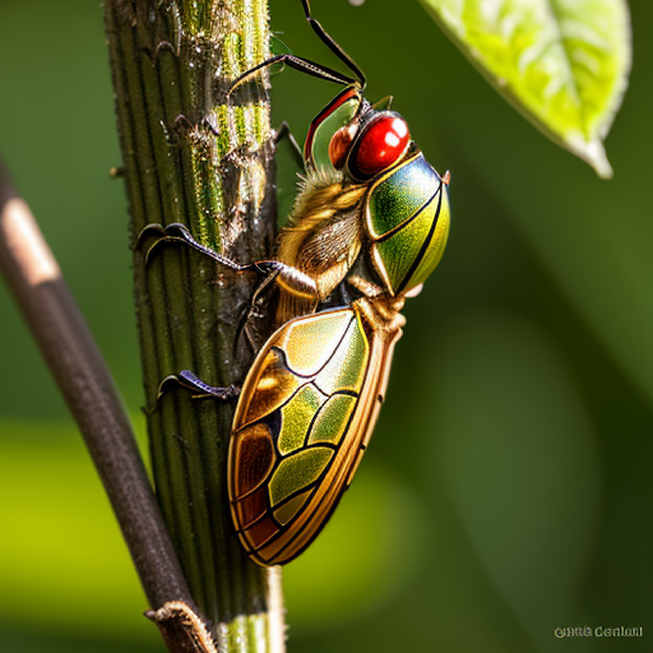 知识创作挑战赛# 金蝉子是一种昆虫,属于金蝉科,也称为"金龟子","