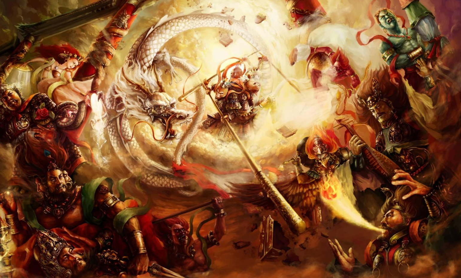 孙悟空大闹蟠桃会,责怪没受邀请?王母:谁说没请,窦娥都没我冤