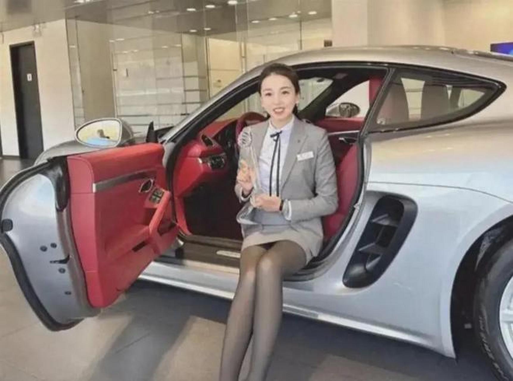 销售奇才牟倩文,山东青岛保时捷4s店的销售女神!