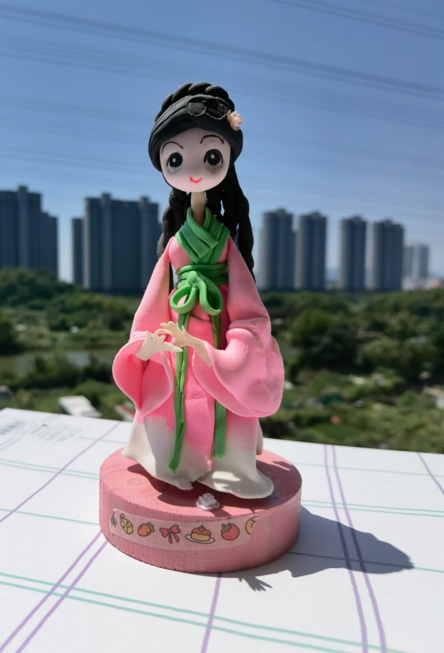 非遗面塑手办娃娃  非遗面塑文化,是一项源自中国古老的传统手艺,它的