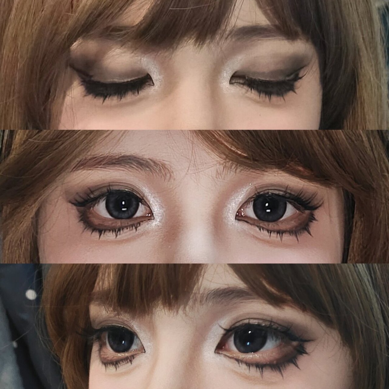 眼妆 太美了	  画完这款妆容,我就变成了芭比娃娃,充满了梦幻和甜美