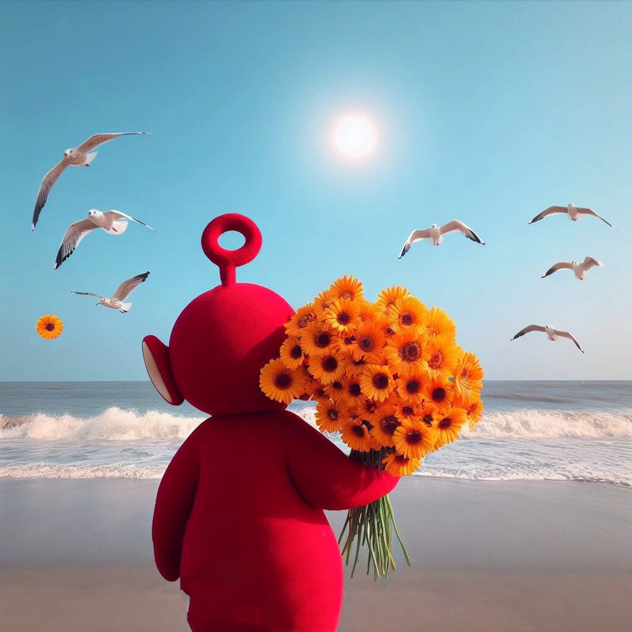 每一张都展现出小波的独特魅力和海边的浪漫风情,真