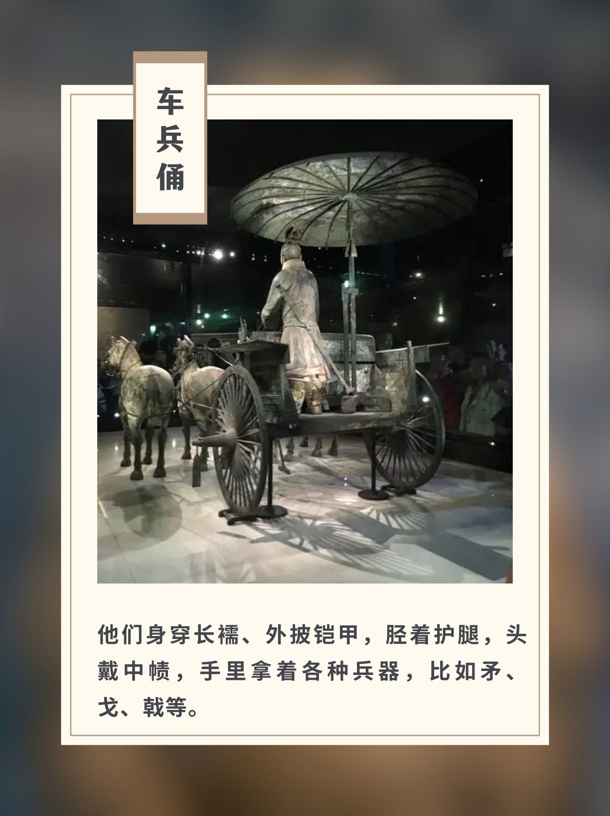 我来和你们分享一下兵马俑的神奇之处!