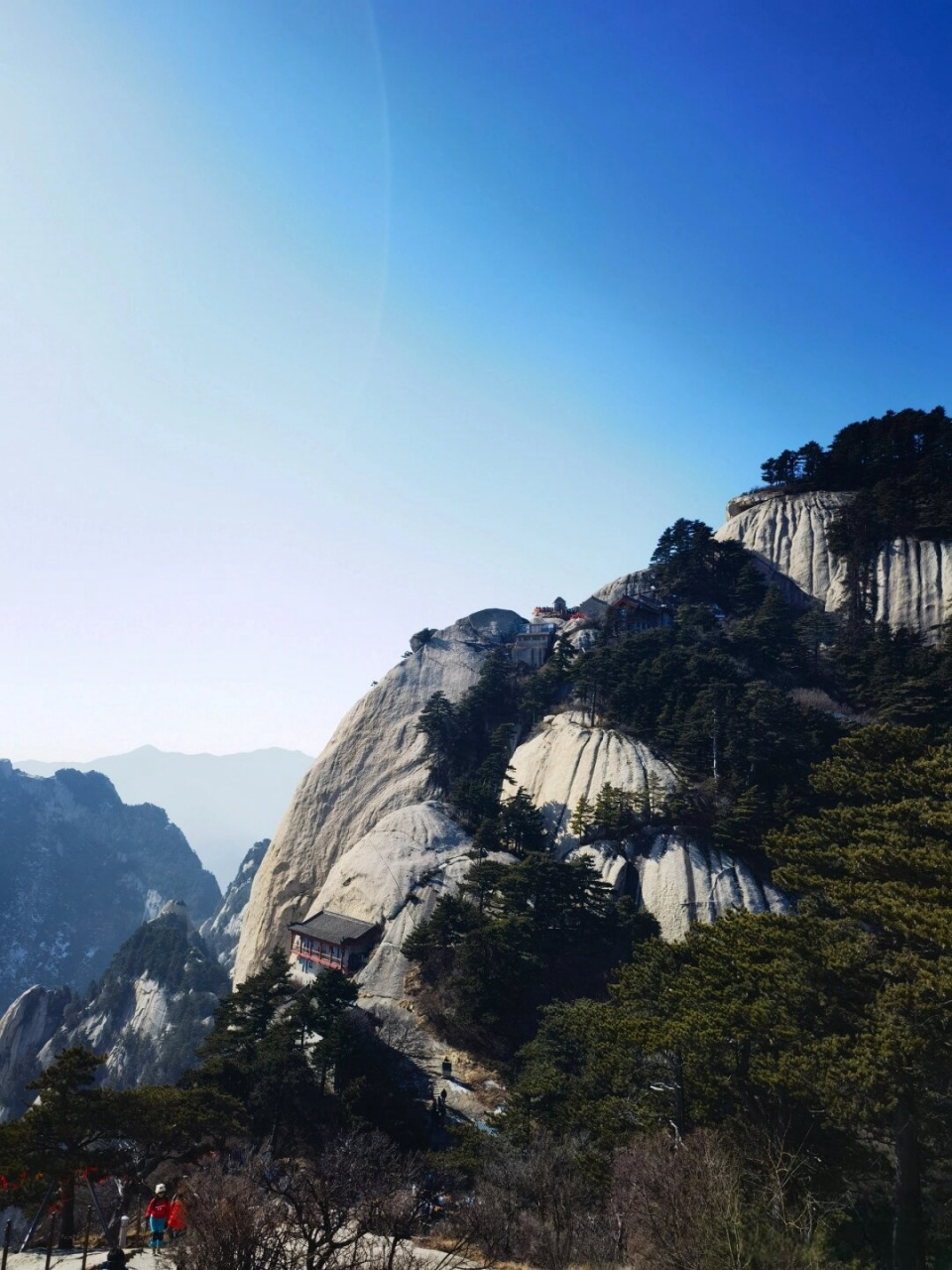 华山天下第一险图片