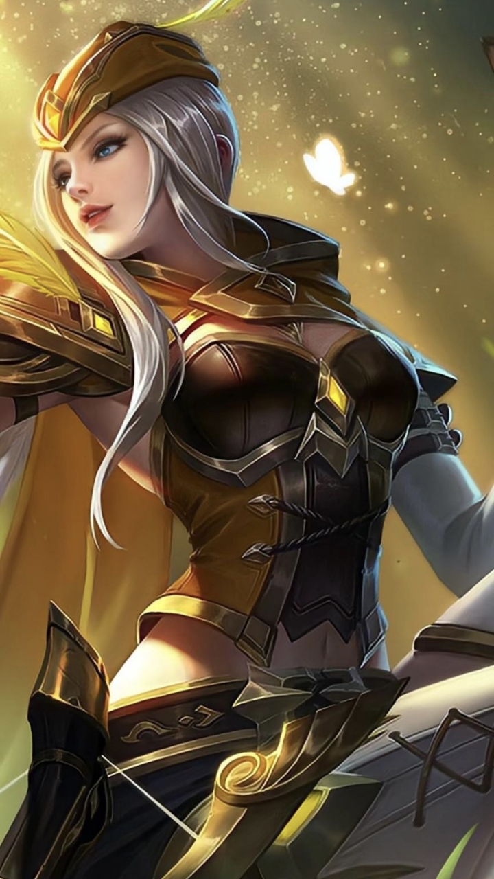 王者荣耀 虞姬 高清手机壁纸来喽  不为所爱之人哭泣,只因从未离去.