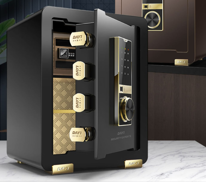 大一60cm咖啡金保险柜值得购买吗?智能化设计成就安全盛宴