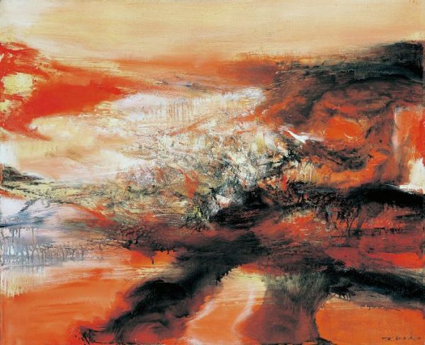 赵无极油画作品赏析