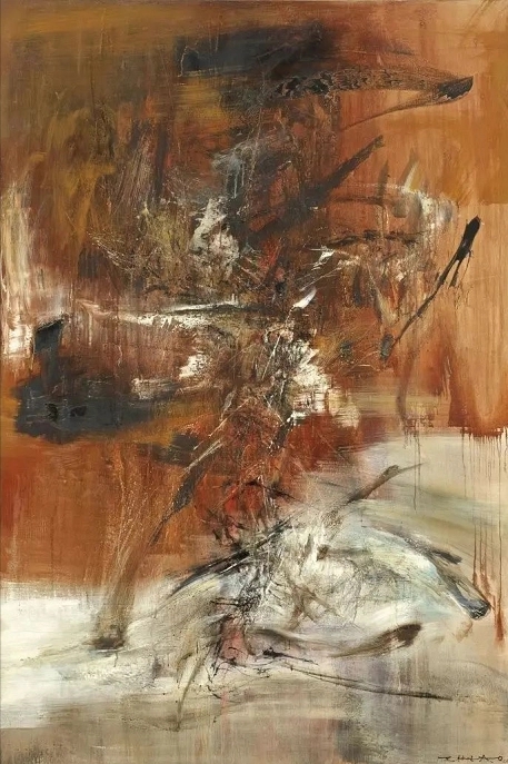 赵无极油画作品赏析