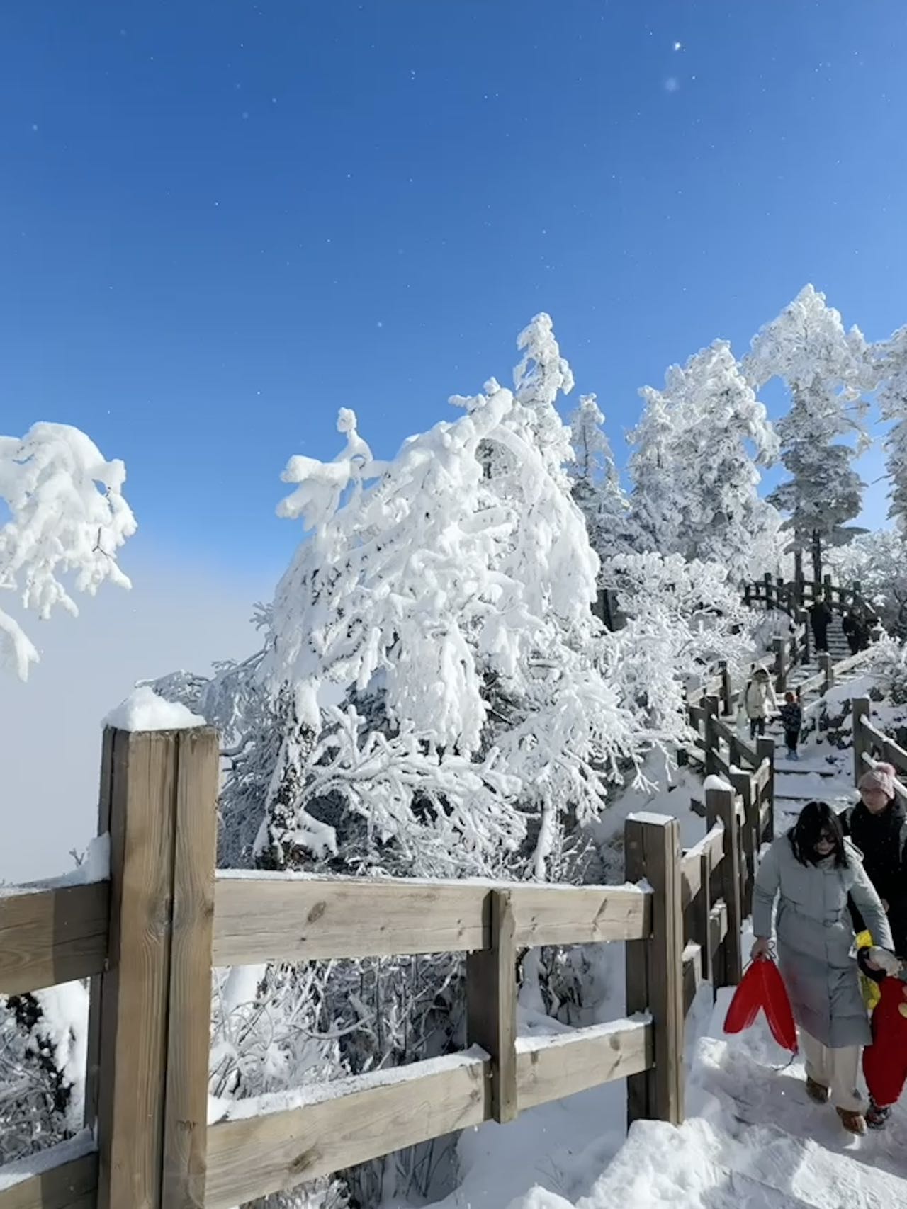 西岭雪山现在有雪吗图片