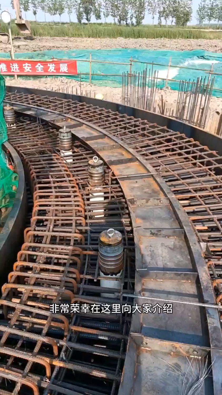 混塔风电基础定型模板混塔式风机基础底座模具